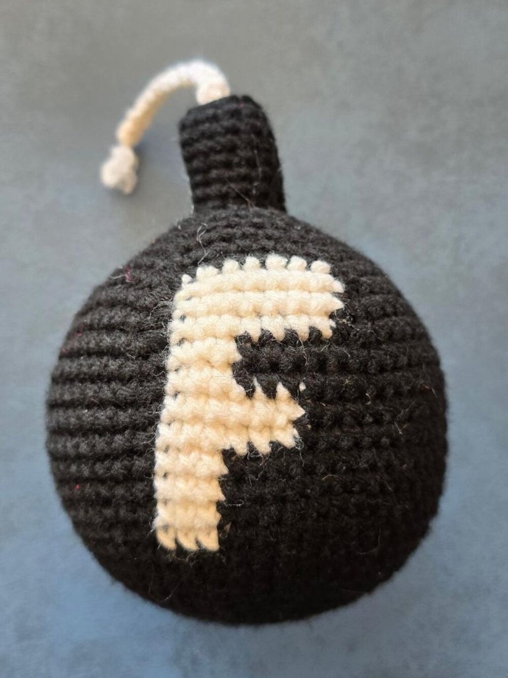 Pair of Crocheted F-Bombs – Funny Gag Gift / Stress Ball / Desk Toy